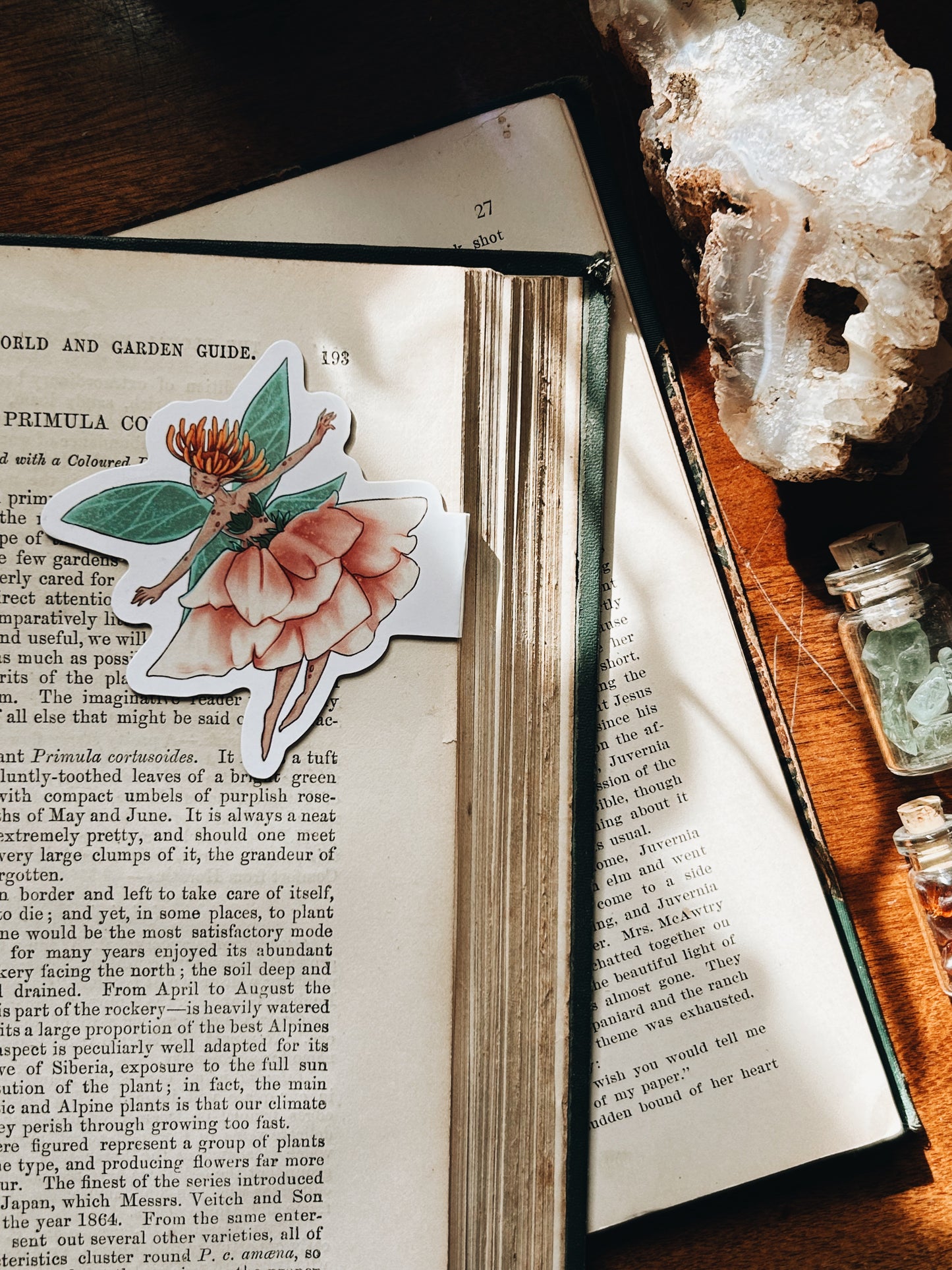 Peony Fey | Magnetic Bookmark