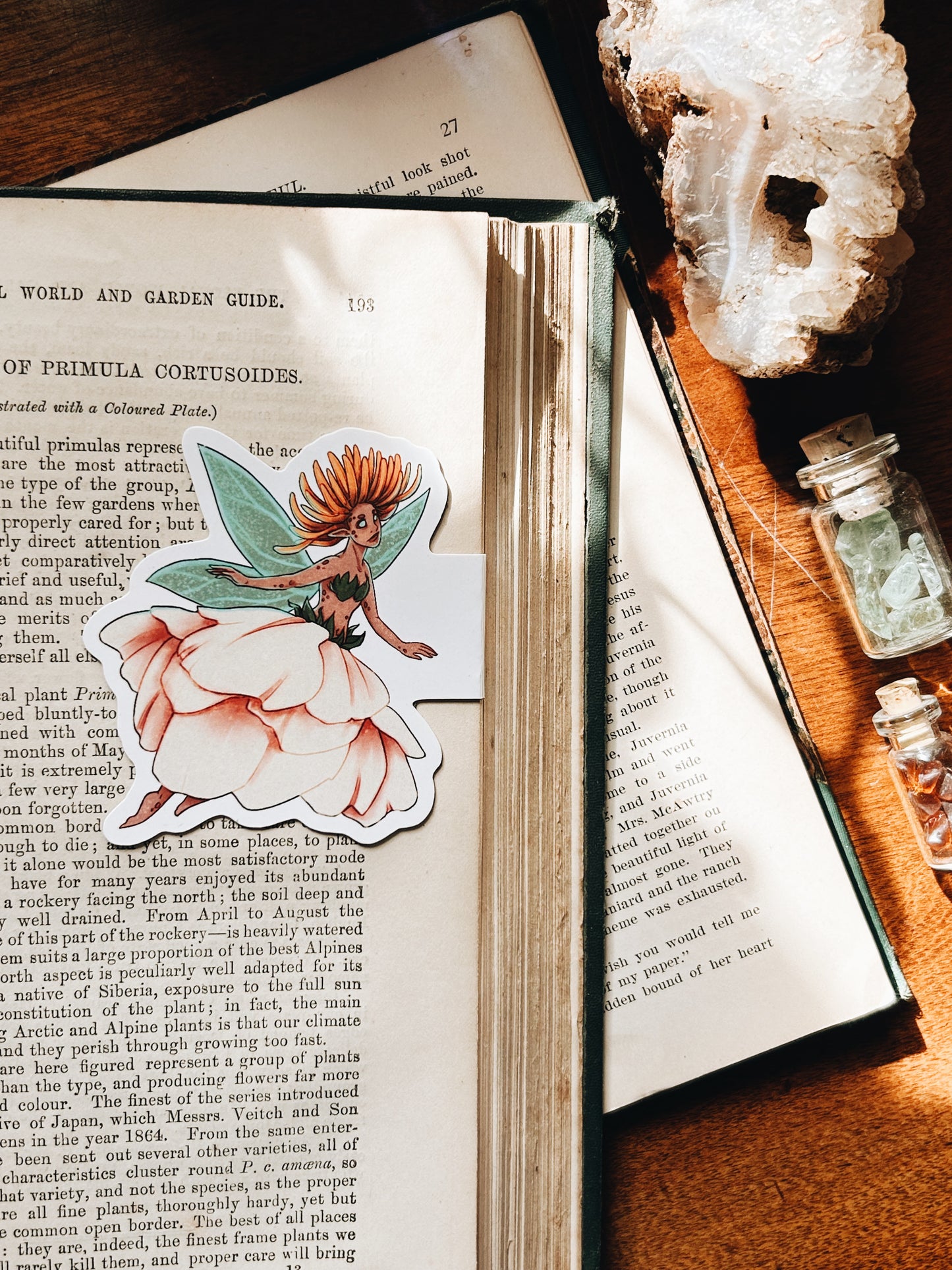 Peony Fey | Magnetic Bookmark