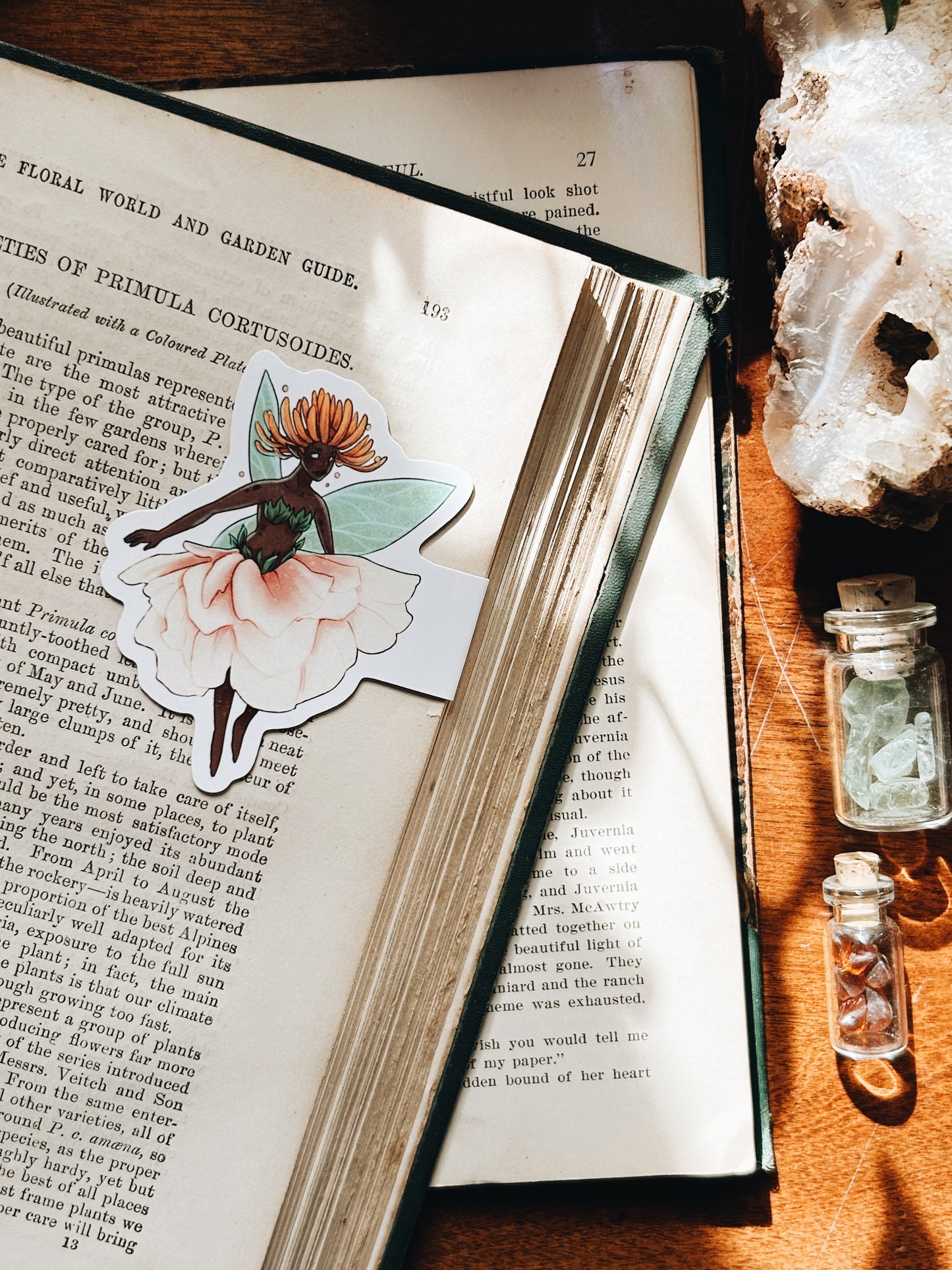 Peony Fey | Magnetic Bookmark