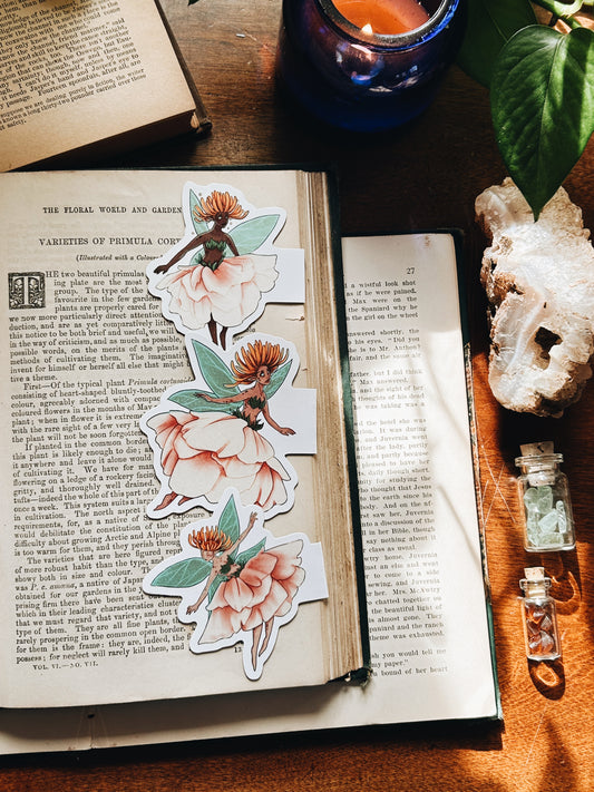 Peony Fey | Magnetic Bookmark